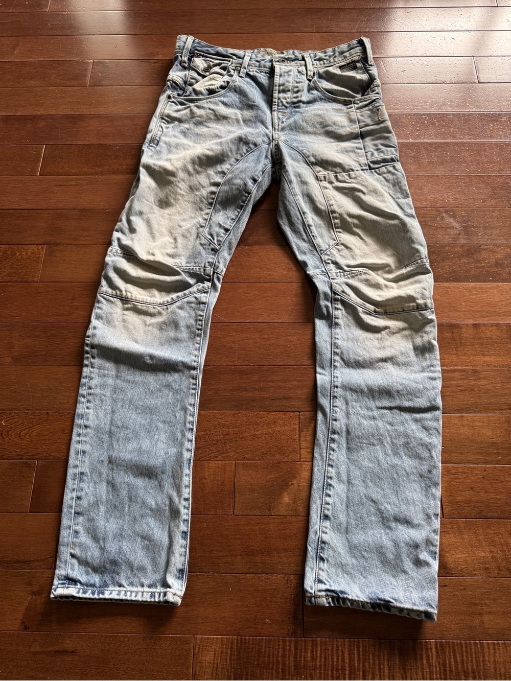 Core by Jack & Jones Stan Anti Fit Light Wash Mens Jeans